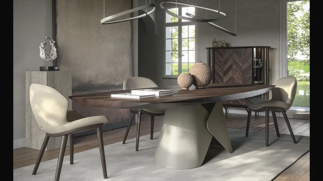 Tavolo Scott Wood di Cattelan Italia