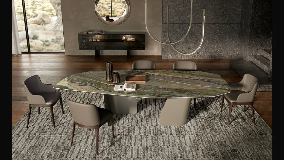Tavolo Senator Keramik di Cattelan Italia