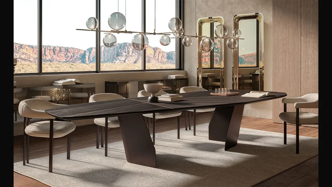 Tavolo Senator Wood di Cattelan Italia