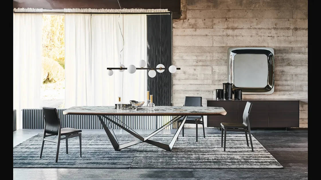Tavolo Skorpio Keramic Premium di Cattelan Italia