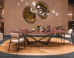 Tavolo Skorpio Marble di Cattelan Italia