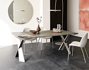 Tavolo Consolle allungabile Terminal Keramik Drive di Cattelan Italia