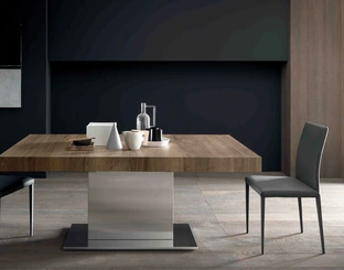 Tavolo allungabile Tower Maxi in nobilitato Rovere di Altacom