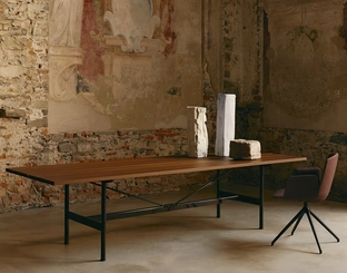 Tavolo Zinco wood di Desalto