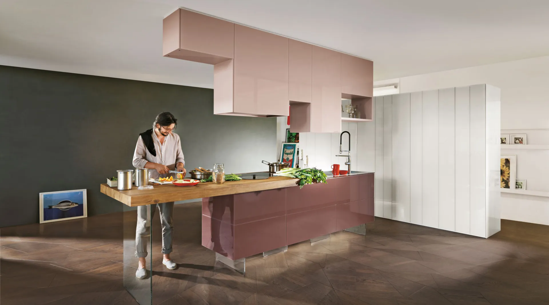 Cucina moderna Lago modello 36e8