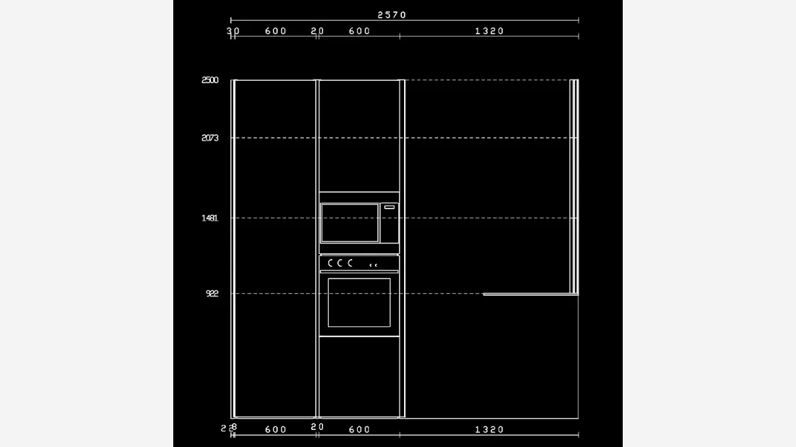 Cucina AXIS 012, AXIS 22, IRORI Zampieri