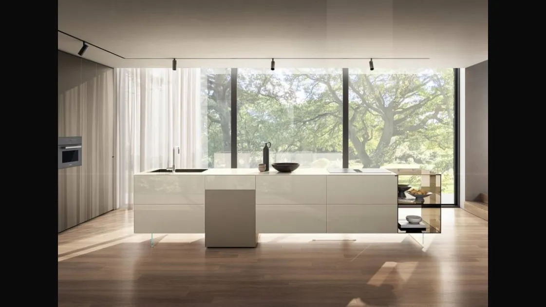 Cucina Design con isola 36e8 Project 2817 di Lago