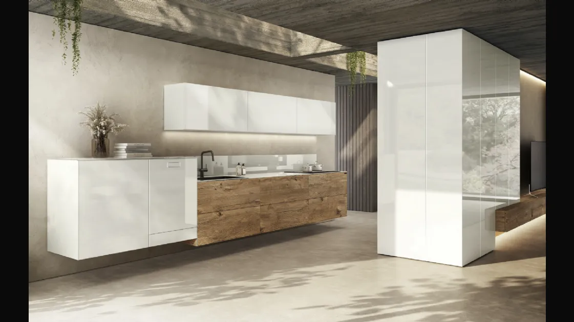 Cucina Design lineare 36e8 Project 2818 di Lago