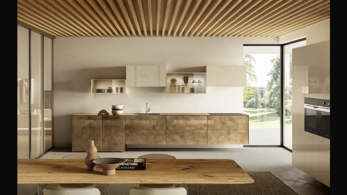 Cucina Design ad angolo 36e8 Project 2819 di Lago