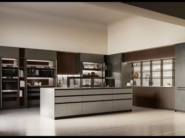 Cucina Design Aspen D23 progetto 7 di Doimo Cucine
