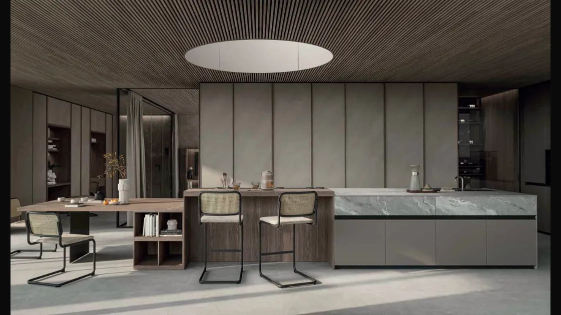 Cucina Design con isola Loggia In 03 di Zampieri Cucine