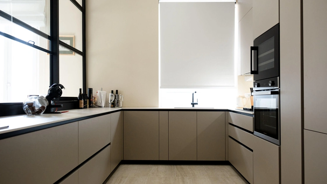 Cucina Moderna All-Around D23 XDoor XMatt Malto di Doimo Cucine