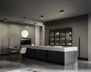 Cucina Moderna con isola Tratto 10 01 di Arredo3