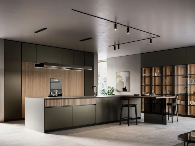 Cucina Moderna Asia 06 con isola Arredo3