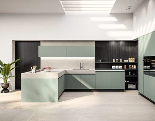 Cucina Moderna con penisola Cloe 05 di Arredo3
