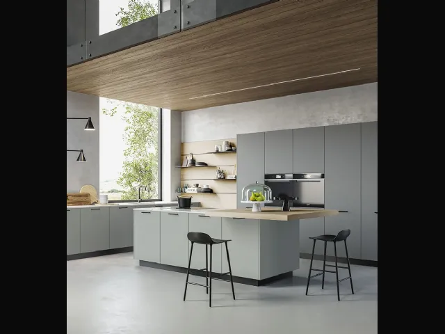 Cucina Moderna con isola D20 003 di Doimo Cucine