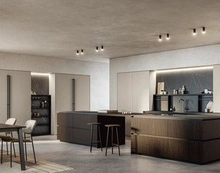 Cucina Moderna con isola Kalì 04 di Arredo3