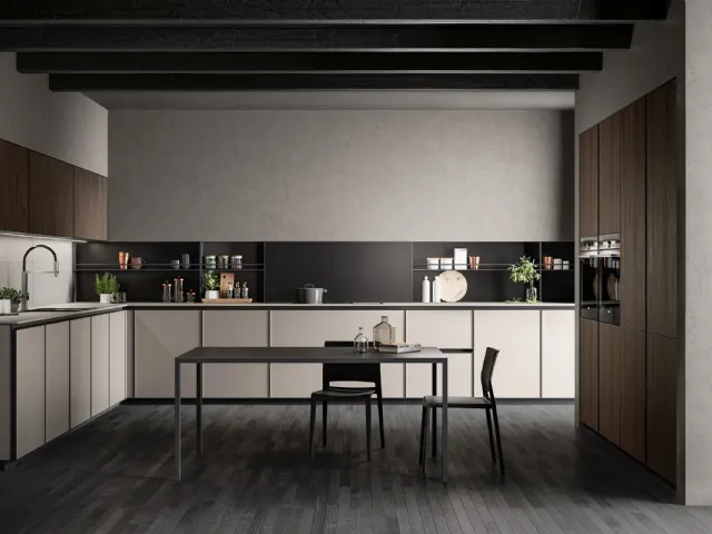 Cucina Moderna Kronos 04 angolare di Arredo3