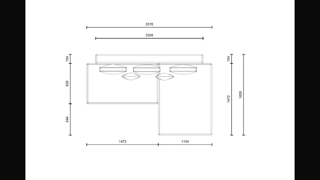 Divano Lago modello Air