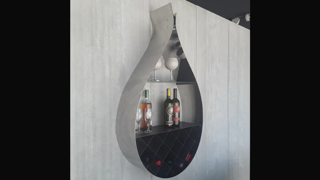 Porta bottiglie Drop Cattelan Italia