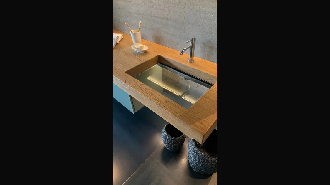 Lavabo Depth Lago + Cestone 36e8 sospeso