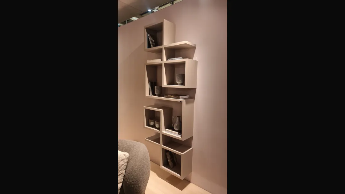 Libreria Lagolinea colore Tortora