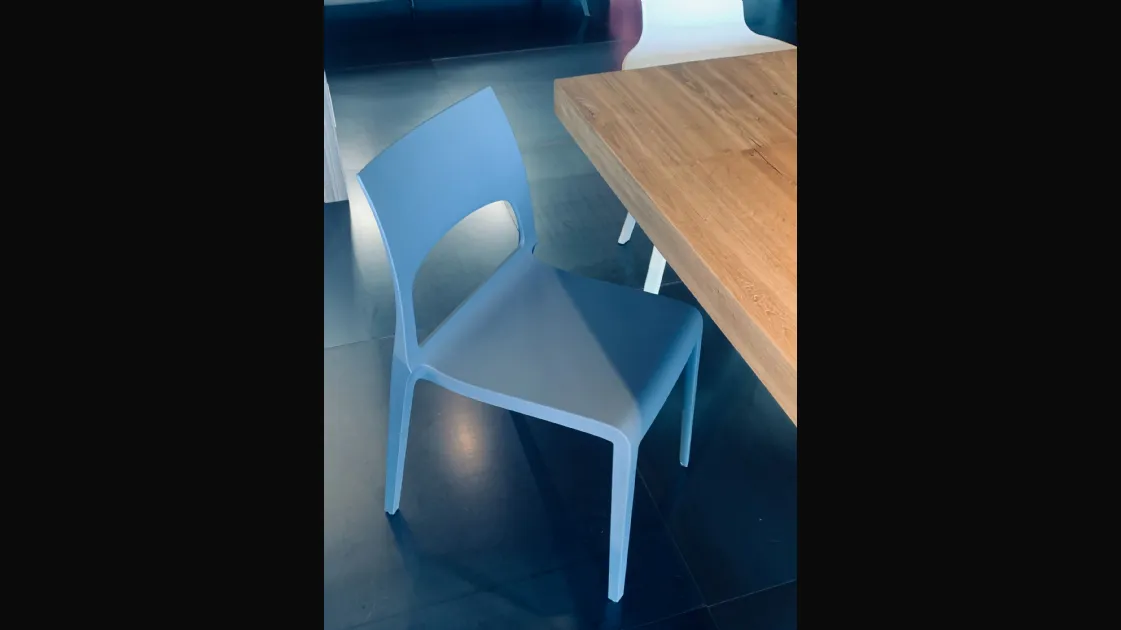Sedia Bonaldo modello Idole colore Antracite