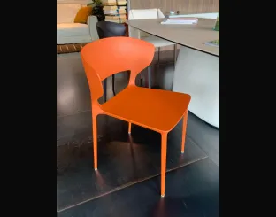 Sedia Desalto modello Koki - Ruggine