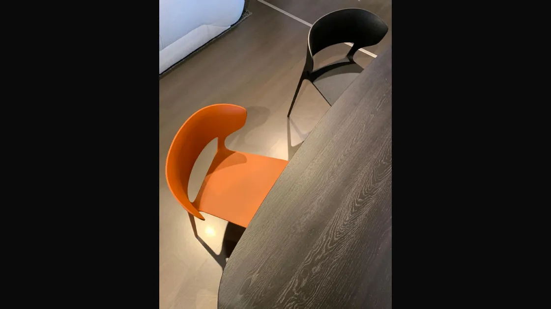 Sedia Desalto modello Koki - Ruggine