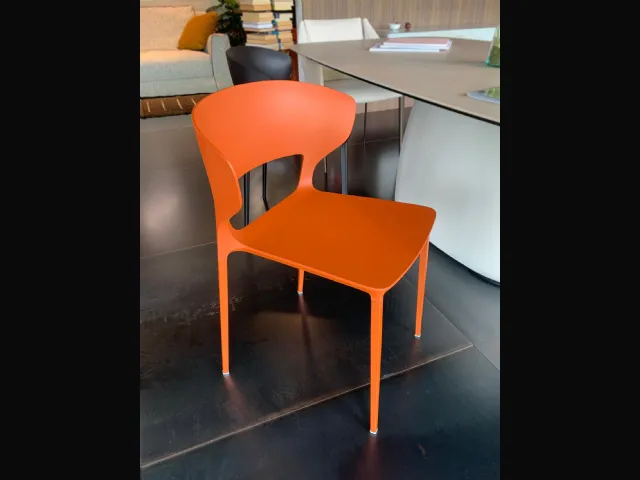Sedia Desalto modello Koki - Ruggine