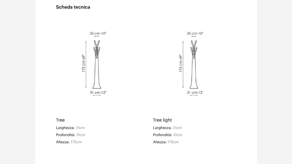 Attaccapanni Tree di Bonaldo 