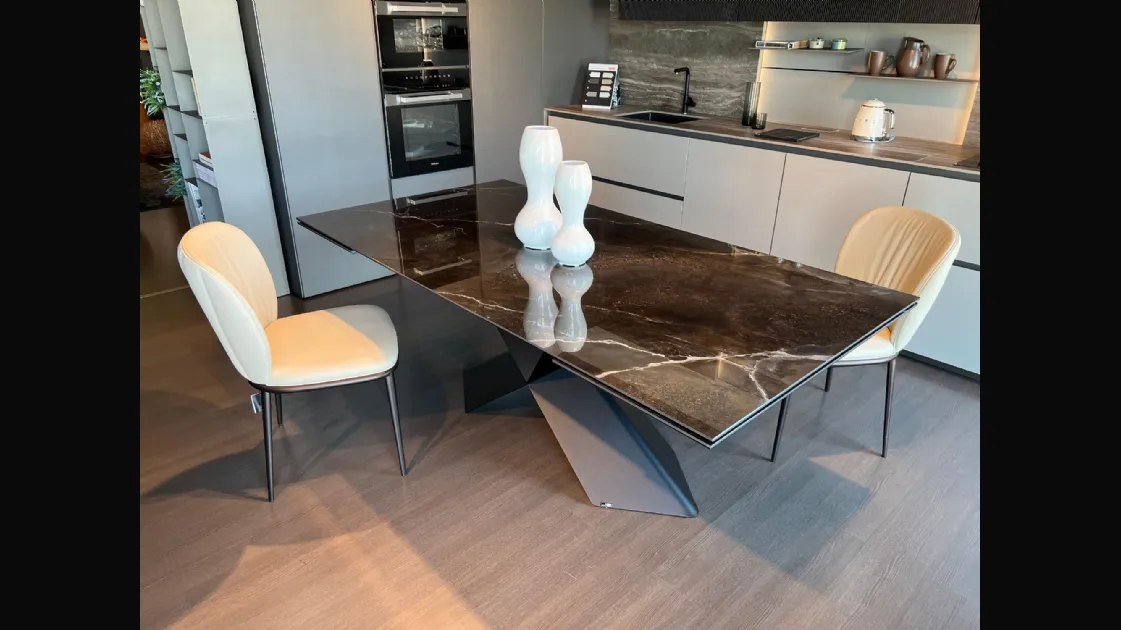 Tavolo Tyron Keramik Drive di Cattelan Italia