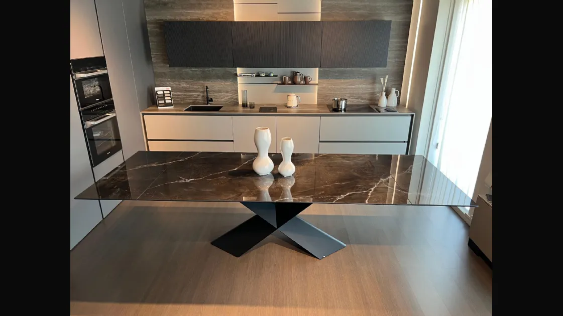 Tavolo Tyron Keramik Drive di Cattelan Italia