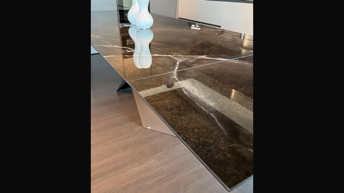 Tavolo Tyron Keramik Drive di Cattelan Italia
