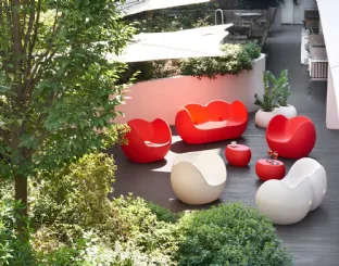 Arredo giardino in polietilene Blossy di Slide
