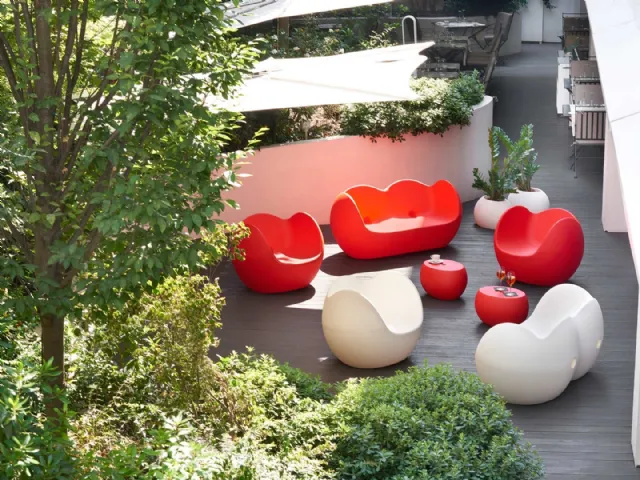 Arredo giardino in polietilene Blossy di Slide