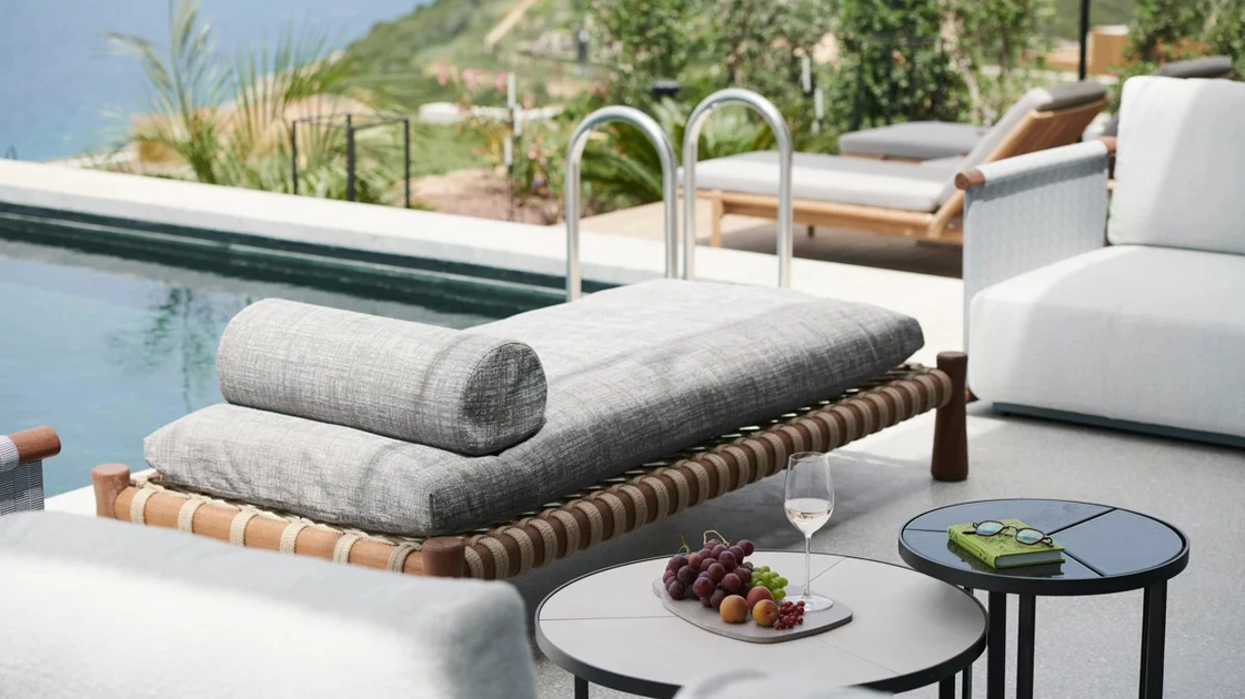 Lettino Prendisole Guna di Gervasoni