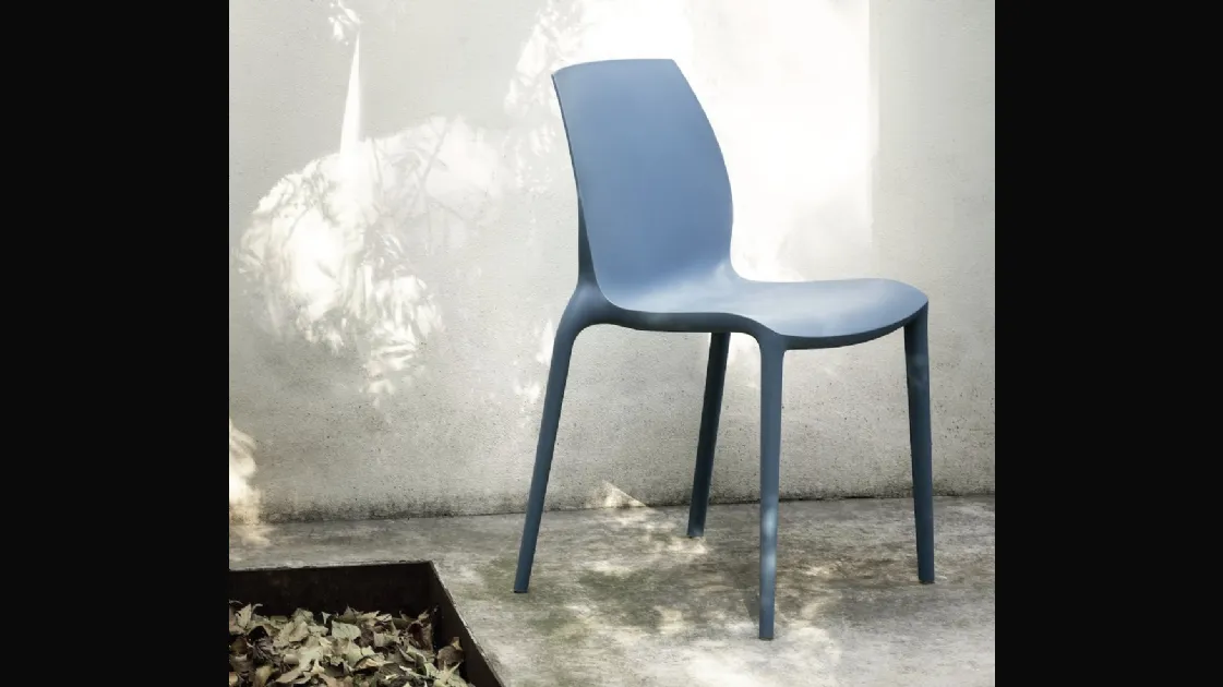 Sedia da giardino impilabile Hidra Outdoor di Bontempi