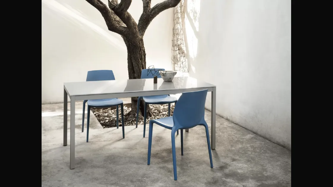 Sedia da giardino impilabile Hidra Outdoor in polipropilene di Bontempi