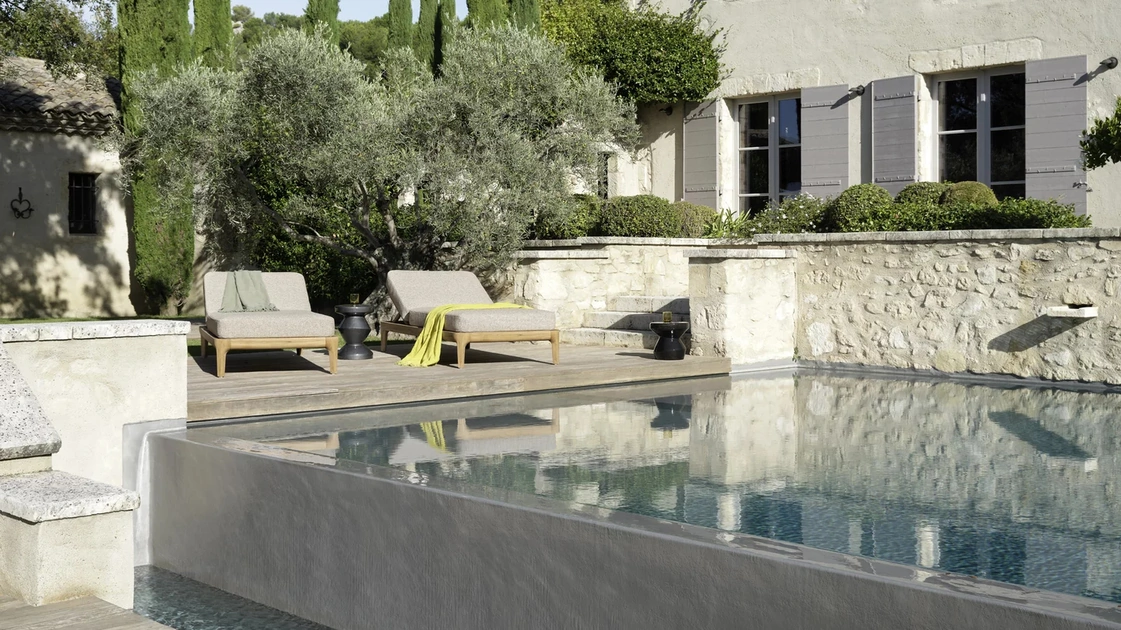 Lettino Prendisole Mediterraneo di Gervasoni