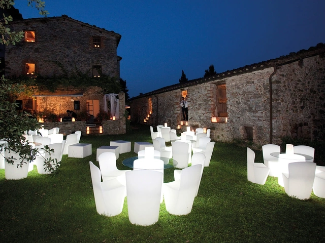 Sedia luminosa per esterno Zoe di Slide